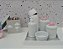 Kit Higiene Porcelana Bebê Térmica Bandeja Nuvem - Imagem 4