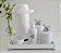 Kit Higiene Bebê Porcelana Térmica Bandeja Banho Cavalo - Imagem 1