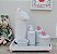 Kit Higiene Bebê Porcelana Térmica Bandeja Banho Ovelha - Imagem 2