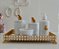 Kit Higiene Porcelana Bebe Pote Gel Bandeja Perola Cotonete - Imagem 10