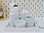 Kit Higiene Bebê Banho K065 Branco Completo Moderno Potes - Imagem 5