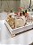 Bandeja Branca Decoração Bancada Lavabo Multiuso B086 Rosê - Imagem 2