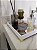 Bandeja Branca Luxo Bancada Lavabo Multiuso B086 Dourado - Imagem 1