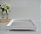 Bandeja Multiuso Bebê MDF P Espelho Resina Decoração B097 - Branco - Imagem 1