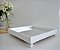 Bandeja Multiuso Bebê MDF P Espelho Resina Decoração B097 - Branco - Imagem 5