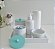 Kit Higiene Porcelana Bebê Bandeja Espelho Mdf Cuidados Bebê - Imagem 5