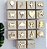 Kit 3 Dourado Enfeite Bebê Quarto Nome Personalizado Bancada - Imagem 7