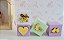 Kit 10 Cubos Dourado Enfeite Bebê Quarto Infantil Parede Nicho - Imagem 6