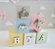 Kit 11 Cubos Mdf Prata Revelação Letra Bebê Espelho Infantil - Imagem 2