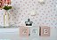 Kit 14 Cubos Prata Letrinha Bebê Decoração Nicho Quarto Bebê - Imagem 4