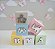 Kit 15 Cubos Prata Letrinha Bebê Decoração Nicho Quarto Bebê - Imagem 6