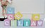 Kit 15 Cubos Branco Letrinha Bebê Decoração Nicho Quarto Bebê - Imagem 7