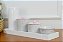 Kit Higiene Porcelana Bebê Maternidade Poá Rosa Meninas Bancada Baby K078 - Imagem 3