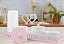 Kit Higiene Bebê Moderno Porcelana Quarto Térmica Banho - Rosa - Imagem 2