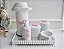 Kit Higiene Porcelana Maternidade Bancada Bebê Meninas Laço Flor Perola K023 - Imagem 1