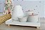 Kit Higiene Porcelana Bebê Bancada Maternidade Meninas Rosê Bebê Térmica - Imagem 3