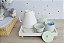 Kit Higiene Porcelana Bebê Unissex Maternidade Meninos Verde Bebê Térmica - Imagem 1