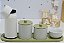 Kit Higiene Bebê Moderno Porcelana Safari Térmica Banho Maternidade Bancada - Imagem 1