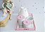 Kit Higiene Porcelanas Menina Rosa Bebê Térmica Quarto Maternidade Bancada - Imagem 4