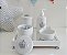 Kit Higiene Porcelana Bebê Banho Cuidado Quarto - Tema Coroa - Imagem 2