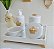 Kit Higiene Porcelana Bebê Banho Cuidado Quarto - Tema Coroa - Imagem 3