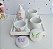 Kit Higiene Porcelana Bebê Banho Cuidado Quarto - Tema Borboleta - Imagem 3