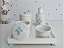 Kit Higiene Porcelana Bebê Banho Quarto - Tema Flor de Liz - Imagem 4