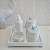 Kit Higiene Porcelana Bebê Banho Cuidado Quarto - Tema Pássaro - Imagem 3
