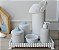 Kit Higiene Bebê Porcelana Pote Algodão Térmica Meninas Pérola - Imagem 3