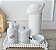 Kit Higiene Bebê Porcelana Pote Algodão Térmica Maternidade - Imagem 4