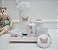 Kit Higiene Porcelana Bebê Meninas Bancada Maternidade Borboleta - Imagem 3