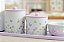 Kit Higiene Porcelana Bebê Maternidade Borboletas Cuidados Meninas Jardim Encantado - Imagem 4