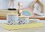 Kit Higiene Porcelana Bebê Maternidade Jardim Encantado Borboleta Amarelo - Imagem 3
