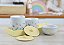 Kit Higiene Porcelana Bebê Maternidade Jardim Encantado Borboleta Amarelo - Imagem 6