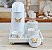 Kit Higiene Porcelana Bebê Maternidade Borboletas Meninas Jardim - Imagem 2