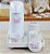 Kit Higiene Porcelana Bebê Maternidade Borboletas Meninas Jardim - Imagem 5