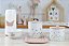 Kit Higiene Porcelana Bebê Maternidade Jardim Borboleta Cuidado Meninas - Imagem 3