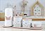 Kit Higiene Porcelana Bebê Maternidade Jardim Borboleta Cuidado Meninas - Imagem 7
