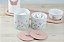 Kit Higiene Porcelana Bebê Maternidade Jardim Borboleta Cuidado Meninas - Imagem 8