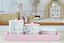 Kit Higiene Porcelana Maternidade Bebê Meninas Jardim Encantado Borboleta Rosa - Imagem 3