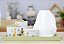 Kit Higiene Maternidade Meninos Decoração Safari Porcelana - Imagem 1