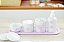 Kit Higiene Porcelana Maternidade Bebê Jardim Encantado Borboleta Lilas Meninas - Imagem 4