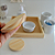 Kit Higiene Bebê Madeira Porcelana Bandeja Pinus Neutro K060 - Imagem 4