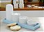 Kit Higiene Porcelana Bebê Maternidade Decoração Quarto Infantil Azul - Imagem 4