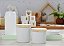 Kit Higiene Porcelana Bebê Maternidade Decoração Quarto Infantil Verde - Imagem 8