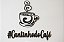 Kit Bandeja + Cantinho do Café com Xícara Decoração Casa Escritório Preto - Imagem 3