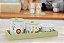 Kit Higiene Porcelana Bebê Maternidade Safari Leão Girafa Decoração Bancada - Imagem 2