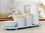Kit Higiene Porcelana Bebê Maternidade Poa Azul Bancada Meninos K114 - Imagem 3
