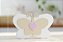 Kit 02 Borboletas Infantil Lilas Quarto Meninas Aplique Prateleira Bancada Jardim - Imagem 4