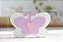 Kit 02 Borboletas Infantil Rosa Quarto Meninas Aplique Bancada Tema Jardim - Imagem 3